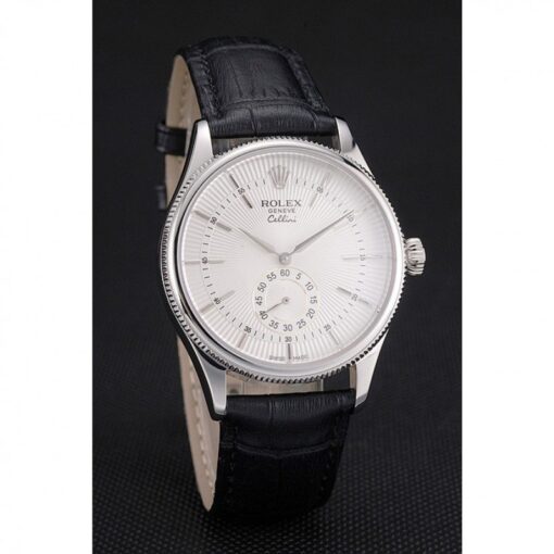 Fake Rolex Cellini 38mm White Dial REP016811