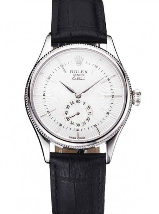 Replica Rolex Cellini 38mm White Dial REP016811