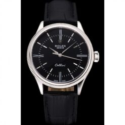 Rolex Super Clone Cellini 39mm Black Dial 622654