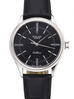 Replica Rolex Cellini 39mm Black Dial 622654