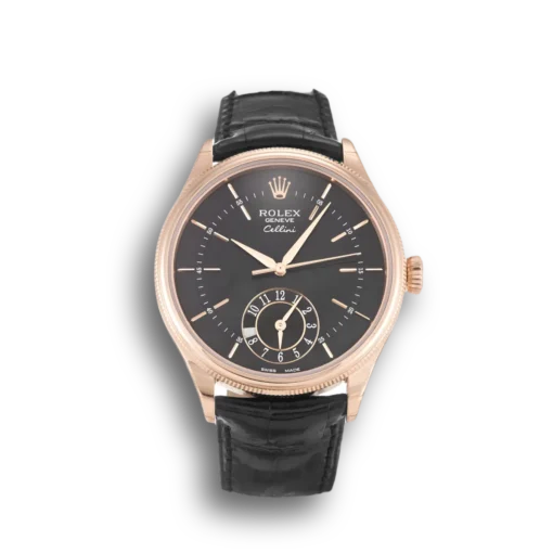 Replica Rolex Cellini 39mm Dial Black 50525