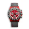 Replica Rolex DIW Rolex Carbon Fiber Daytona 116500LN Red Quartz