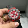 Fake Rolex DIW Rolex Carbon Fiber Daytona 116500LN Red Quartz