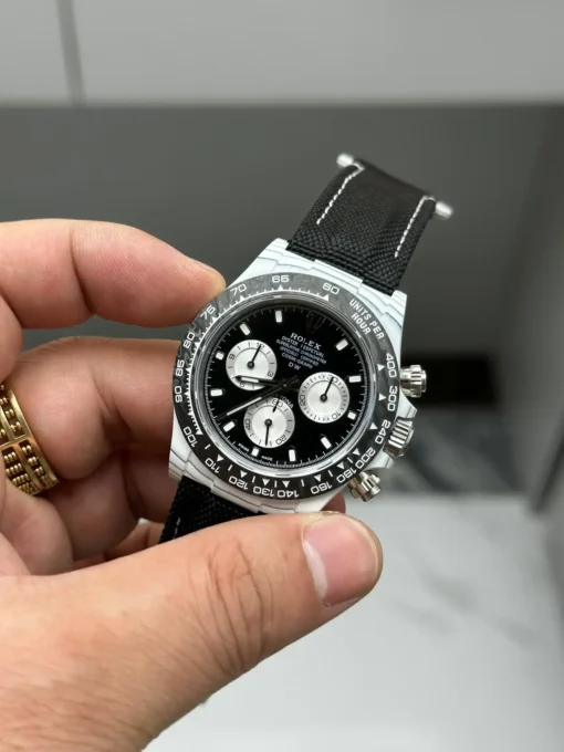 Rolex Replica DIW Rolex Cosmograph Daytona 116500LN Black and White Dial