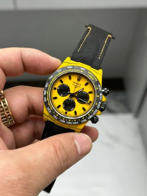 Rolex Replica DIW Rolex Cosmograph Daytona 116500LN Yellow Dial