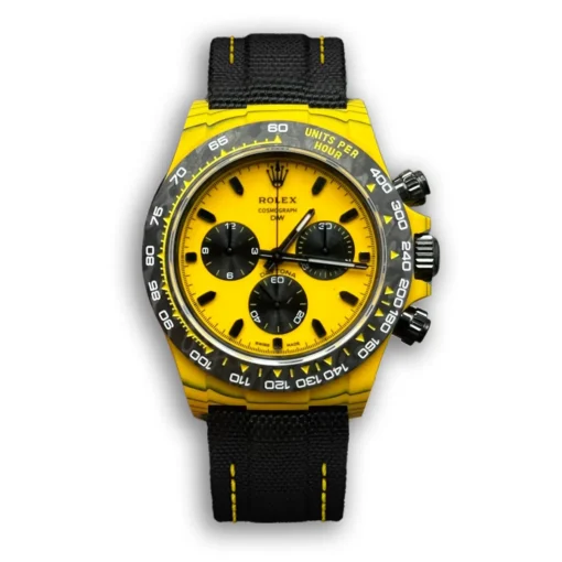 Replica Rolex DIW Rolex Cosmograph Daytona 116500LN Yellow Dial