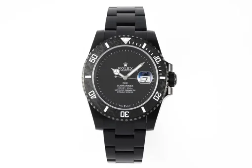 Rolex Super Clone DIW Submariner Parakeet 116610LB Black Dial