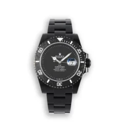 Replica Rolex DIW Submariner Parakeet 116610LB Black Dial