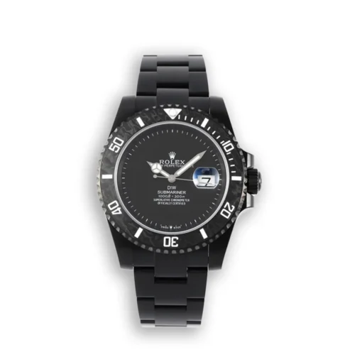 Replica Rolex DIW Submariner Parakeet 116610LB Black Dial