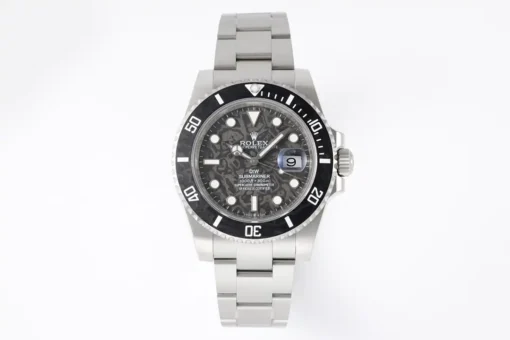 Rolex Super Clone DIW Submariner Parakeet 116610LB Carbon Dial