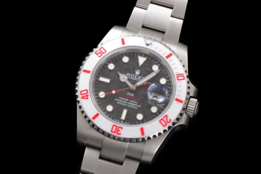 Fake Rolex DIW Submariner Parakeet 116610LB EOC Black Dial