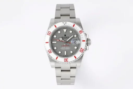Rolex Super Clone DIW Submariner Parakeet 116610LB Glacial Grey Dial