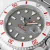 Fake Rolex DIW Submariner Parakeet 116610LB Glacial Grey Dial