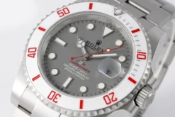 Fake Rolex DIW Submariner Parakeet 116610LB Glacial Grey Dial