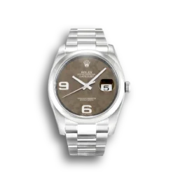 Replica Rolex Datejust 116200 36mm Brown Floral Dial