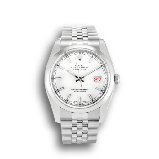 Replica Rolex Datejust 116200 36mm White Dial