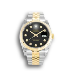 Replica Rolex Datejust 116233 36mm Black Dial