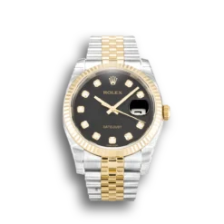 Replica Rolex Datejust 116233 36mm Black Jubilee Dial