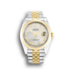 Replica Rolex Datejust 116233 36mm White Mother of Pearl Dial