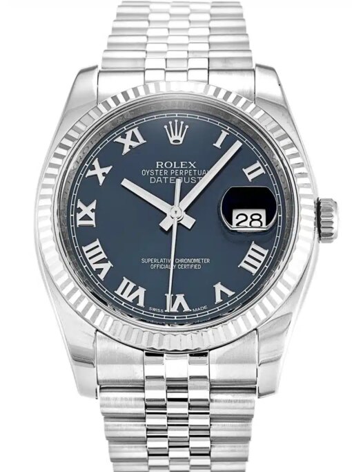 Rolex Super Clone Datejust 116234 36mm Blue Dial