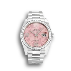 Replica Rolex Datejust 116244 36mm Pink Floral Dial