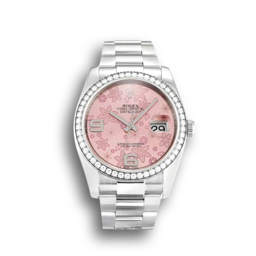Replica Rolex Datejust 116244 36mm Pink Floral Dial
