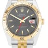 Rolex Super Clone Datejust 116263 Turn-O-Graph 36mm Black Dial