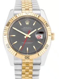 Rolex Super Clone Datejust 116263 Turn-O-Graph 36mm Black Dial