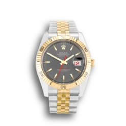 Replica Rolex Datejust 116263 Turn-O-Graph 36mm Black Dial