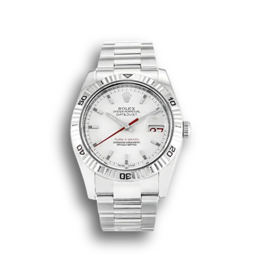 Replica Rolex Datejust 116264 Turn-O-Graph White Dial 36mm
