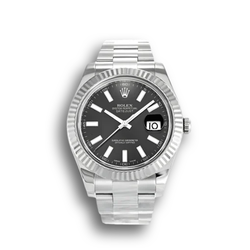 Rolex Replica Datejust 116334 41mm Black Dial