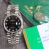 Rolex Super Clone Datejust 126233 36mm Dial Black Diamond
