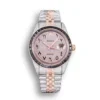 Replica Rolex Datejust 126300 41mm Arabic Dial Full-Diamond Rose Gold