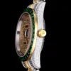 Best Replica Rolex Datejust 126300 41mm Arabic Dial Full-Diamond Yellow Gold