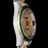 Best Rolex Replica Datejust 126300 41mm Arabic Dial Full-Diamond Yellow Gold