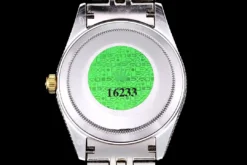 Rolex Clone Datejust 126300 41mm Arabic Dial Full-Diamond Yellow Gold