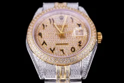 Rolex Replica Datejust 126300 41mm Arabic Diamond Dial