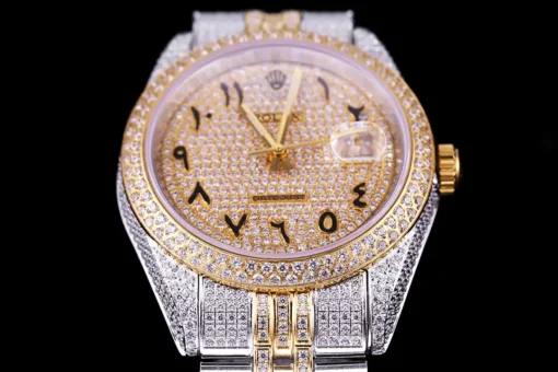 Rolex Replica Datejust 126300 41mm Arabic Diamond Dial