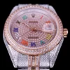 Rolex Replica Datejust 126300 41mm Colorful Roman Numerals