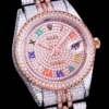Super Clone Rolex Datejust 126300 41mm Colorful Roman Numerals