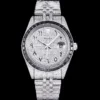 Rolex Super Clone Datejust 126300 41mm Dial Arabic Bezel Black