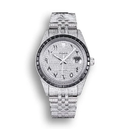 Replica Rolex Datejust 126300 41mm Dial Arabic Bezel Black