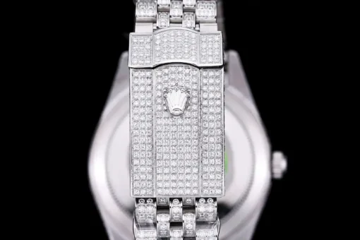 Rolex Clone Watches Datejust 126300 41mm Dial Arabic Bezel Black