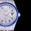 Fake Rolex Datejust 126300 41mm Dial Arabic Bezel Blue