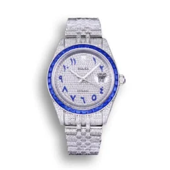 Replica Rolex Datejust 126300 41mm Dial Arabic Bezel Blue