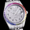 Rolex Replica Datejust 126300 41mm Dial Arabic Bezel Rainbow