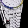 Best Fake Rolex Datejust 126300 41mm Dial Arabic Bezel Rainbow