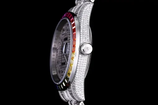 Best Replica Rolex Datejust 126300 41mm Dial Arabic Bezel Rainbow