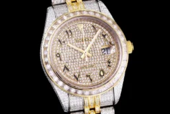 Rolex Replica Datejust 126300 41mm Dial Arabic Yellow Gold