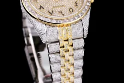 Best Fake Rolex Datejust 126300 41mm Dial Arabic Yellow Gold